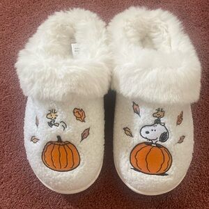 AE Fall Peanuts Slipper (American eagle snoopy Halloween fall slipper) - size 8